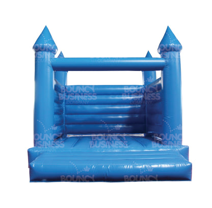 The all blue bounce house inflatable castle